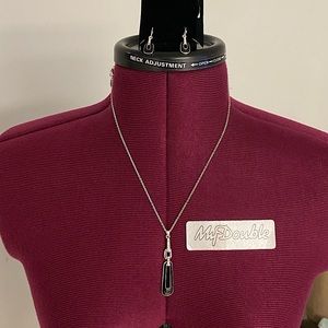 Pendant and earring set